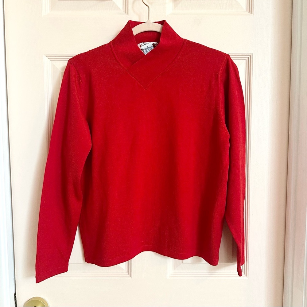 Red Talbots wool pullover - Picture 1 of 4
